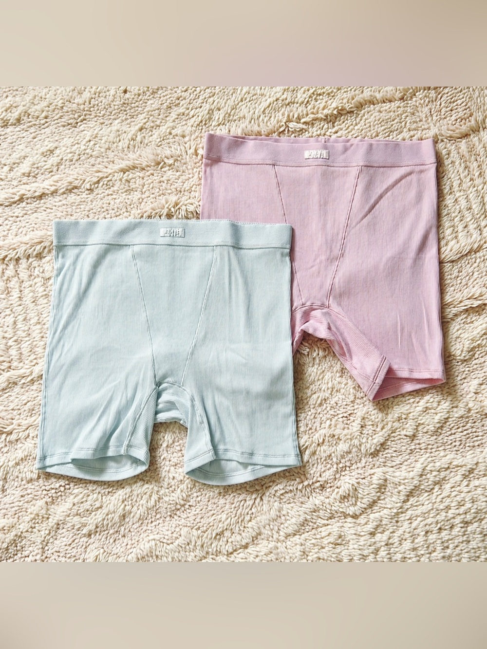 Skims Ribbed Boxer - Picture 1 of 2